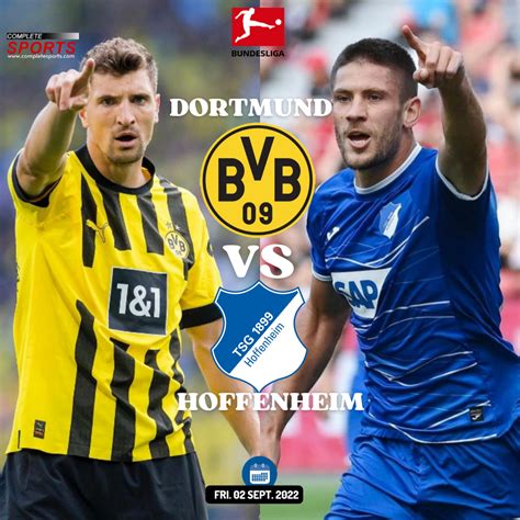 borussia dortmund v tsg hoffenheim prediction