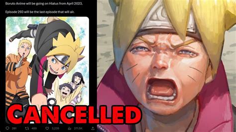 boruto anime cancelled