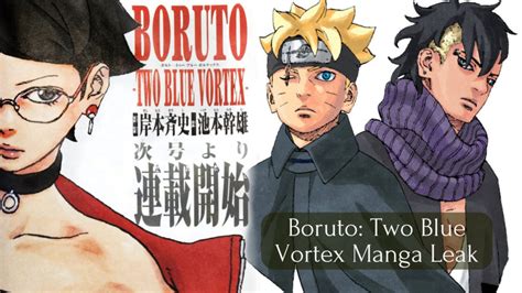 boruto two blue vortex chapter 6 leak