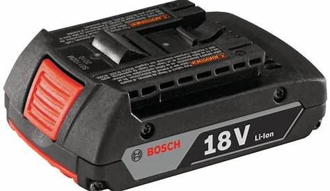 Bosch 18v Liion CoolPack Battery 2Ah 1600Z00036