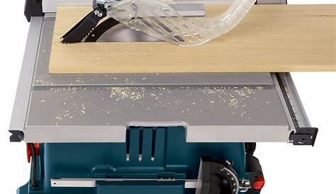 Bosch 4100 Table Saw Manual Page 34 Of Power Tools User Guide