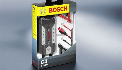 Bosch C3 12Vos automata akkumulátor töltő AutóMotorAkku
