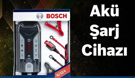Bosch C3 Aku Sarj Cihazi BOSCH C7 AKÜ ŞARJ CİHAZI 12/24V 14230 AH 018999907M Fiyatı