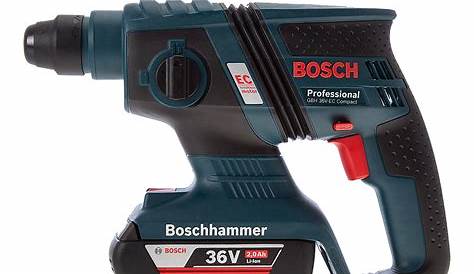 Bosch Gbh 36v Ec +GBH 36VEC Compact 2 X 2,0 Ah LBox, GBH 36VEC COM