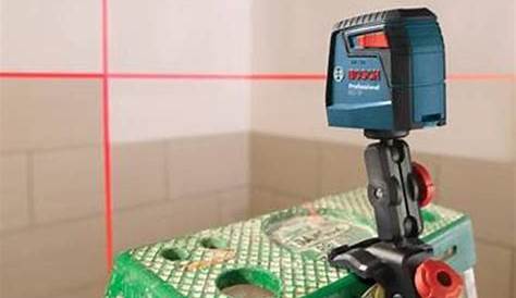 Bosch Self Leveling Cross Line Laser GLL 30 review YouTube