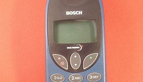 Bosch GSM 509 dual Grünblau Antikes Handy Vintage brick