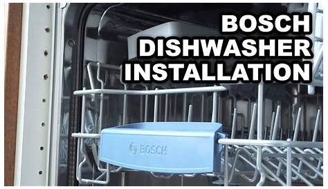 Bosch Integrated Dishwasher Installation Guide SBV69T00AU/01 Fully