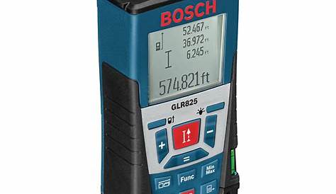 Bosch Laser Distance Measurer — 825ft. Range, Model