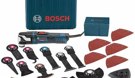 Bosch Multi Tool Kit Gop 12v 28 Starlock Cutter 2x 12v 2 5ah 12 Accs tool