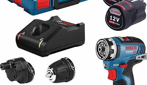 Bosch Professional 12v Set Toolstop GDR 12V105 Heavy Duty Impact