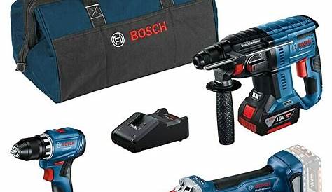 Bosch Professional 18v Set BOSCH PROFESSIONAL Elektrowerkzeug »GSR, GWS & GBH«, 5