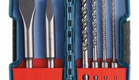 Bosch Sds Bits SDS Plus Tough Box Drill Bit 8pcs Set