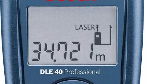 Bosch Telemetre Télémètre Laser BOSCH PROFESSIONAL GLM 40 40 M Laser
