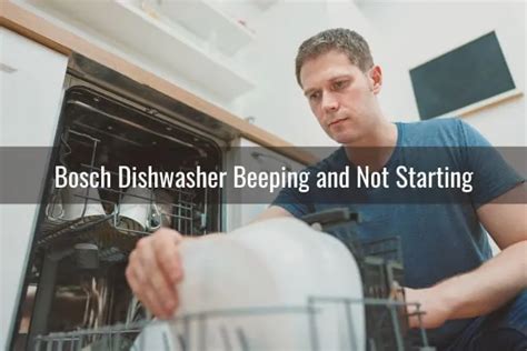 Bosch Dishwasher Constant Beeping