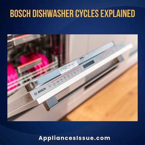 bosch dishwasher cycle time