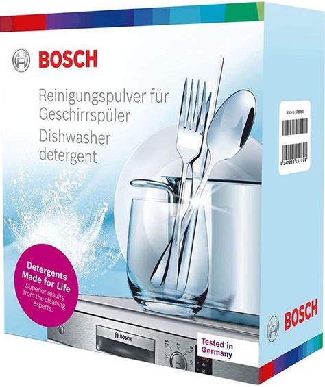 Bosch Dishwasher Detergent Recommendation