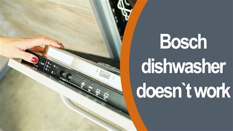 Bosch Dishwasher Doesnt Complete Cycle