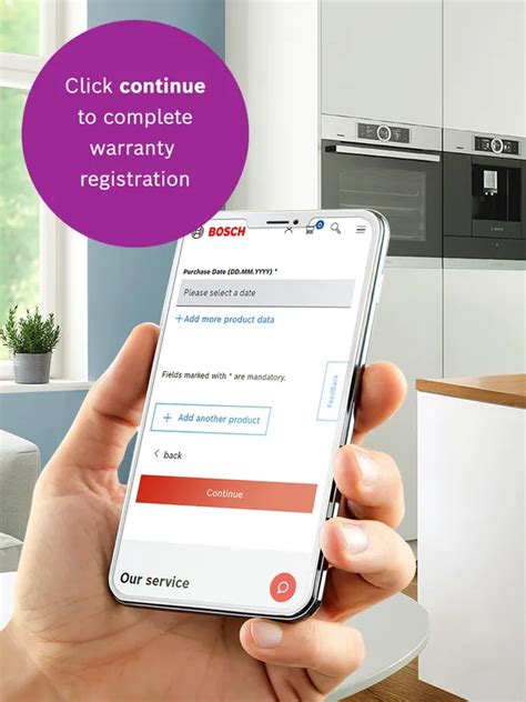Bosch Dishwasher Register Guarantee