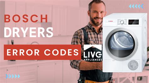 Bosch Dryer Error Code Cre