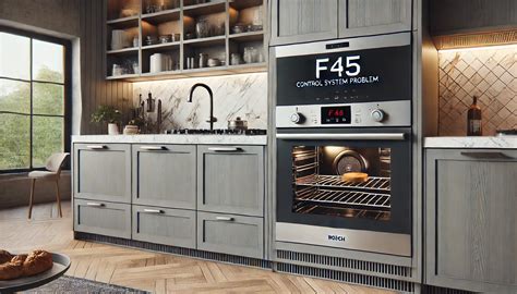 Bosch Oven Function Error E124