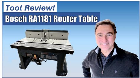 Bosch Router Table Height