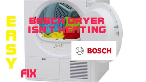 Bosch Ventless Dryer Not Draining