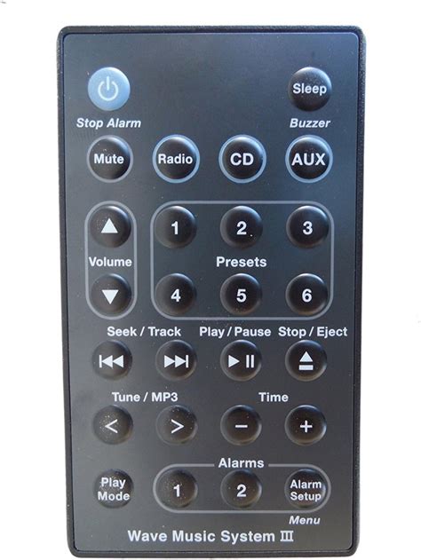 Remote Control Replacement for bose Soundtouch Wave Radio II System CD