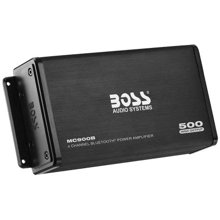 BOSS Audio 600W Bluetooth Motorcycle Sound System YouTube