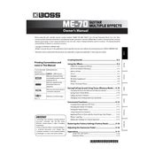 BOSS ME70 Strumenti Musicali