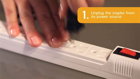 Bostitch Electric Stapler Jam