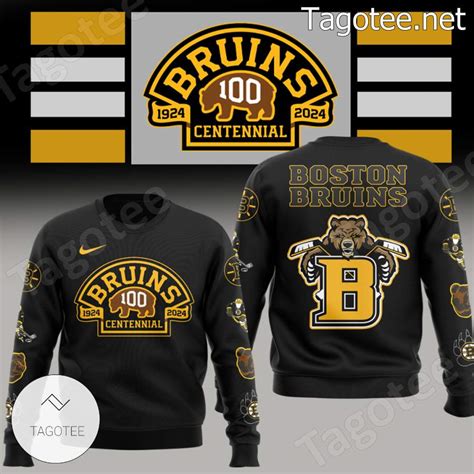 boston bruins centennial sweatshirts