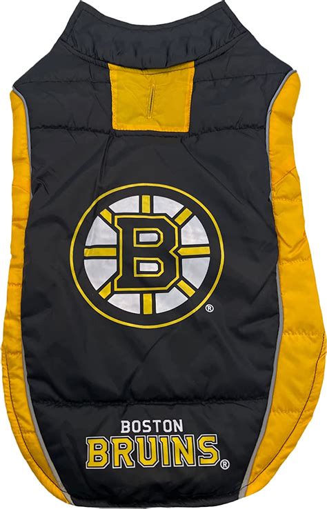 boston bruins dog coat