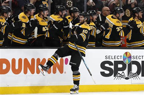 boston bruins score last night's game