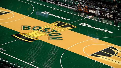 boston celtics new court