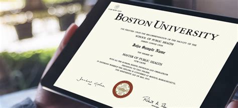 boston college online degree