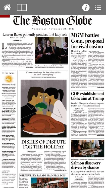 boston globe epaper