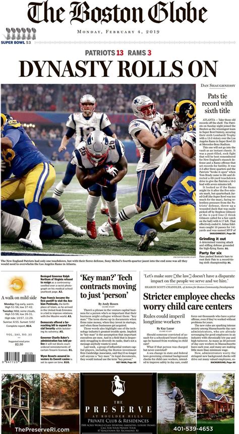 boston globe sports nfl