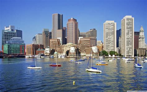boston harbor daytime