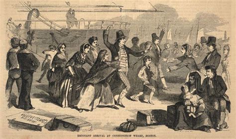boston immigration records 1800s