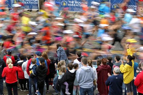 boston marathon finish line street