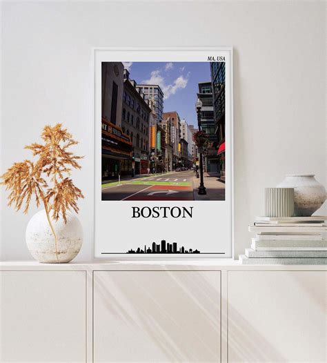 Boston Poster For Wall