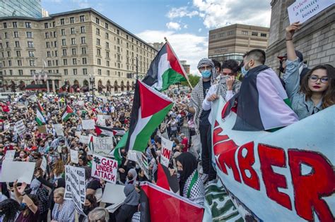 boston pro palestine rally