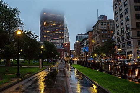 Boston Rainy Day