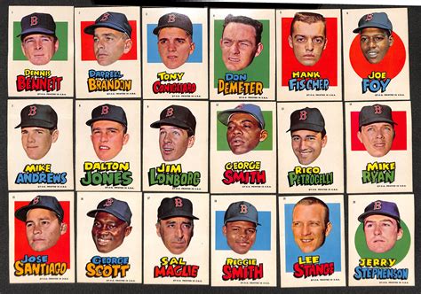 boston red sox baseball roster 1967