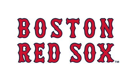 boston red sox logo font