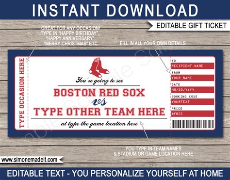 boston red sox mlb tickets