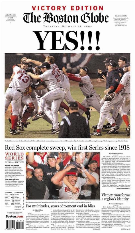 boston red sox newspaper