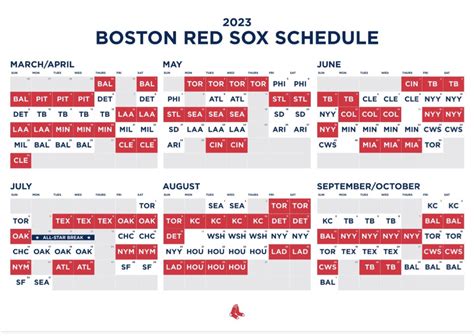 boston red sox schedule august 2023