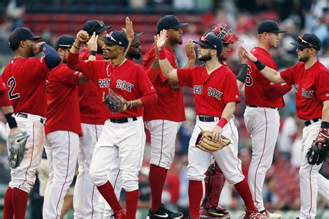boston red sox standing