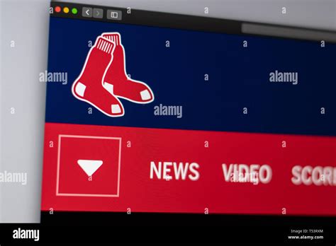 boston red sox web page